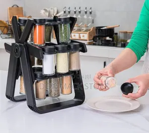 18 Jar Rotating Spice Rack