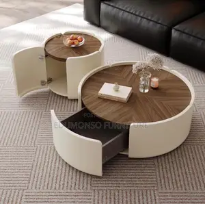 Luxury Center Table With Single Stool 001