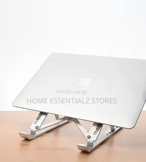 Foldable Aluminum Laptop Stand - Macbook Portable Laptop Riser
