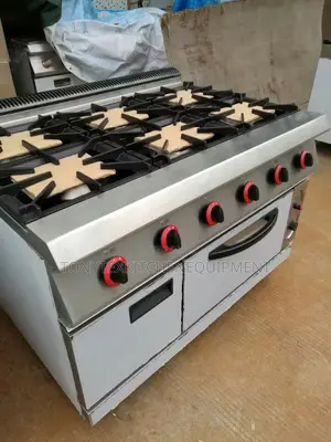 Commercial 6burner Cooker With Oven