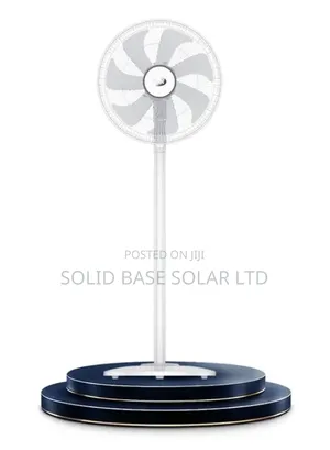 16 Inch Solar/Li-ion Rechargeable Fan