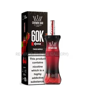 Crownbar Al Fakher Two Apple 6mg E Hose X Disposable Vape