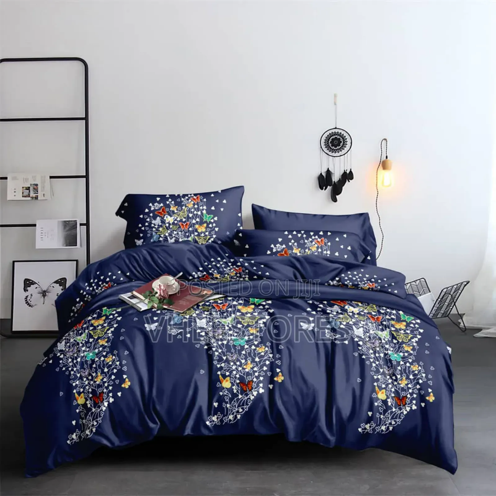 Luxury 7×7 Floral Bedsheet Set