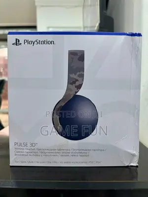 Playstation Pulse 3d Headset - Gray Camouflage (Ps4/Ps5)