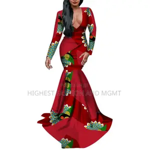 African Mermaid Patchwork Dress