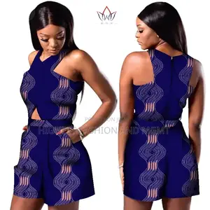 Sleeveless Romper Print Jumpsuit