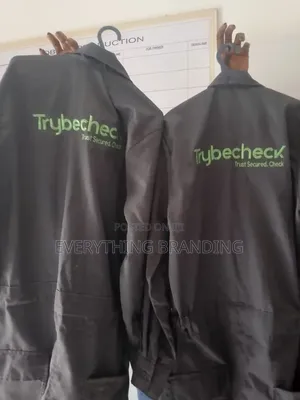 Industrial Coverall With Custom Logo Print for Work Uniform