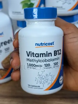 Nutricost Vitamin B12 Methylcobalamin 1000mcg | 120 Caps | U.S.A
