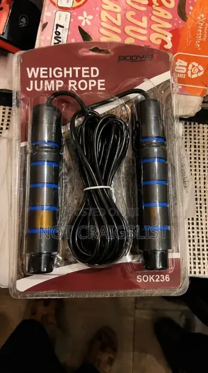 Original Body Fit Weighted Skipping Rope for Men and Women Weightloss