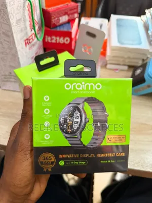 Oraimo Watch 5r Pro(Osw-830) - Amoled Display Wireless Calling.