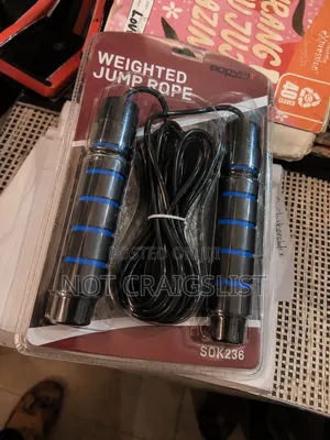 Original Body Fit Weighted Skipping Rope for Weight Loss Home Workout