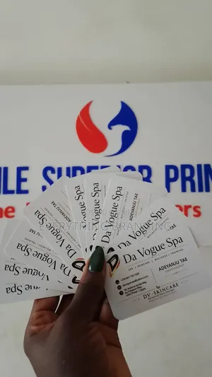 Luxury Spa Business Card Printing | Gloss Finish 600gsm Cards