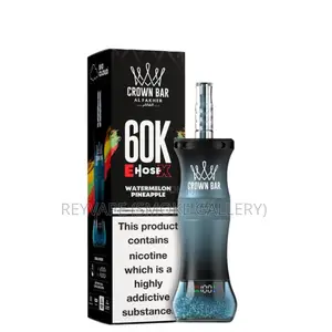 Crownbar Al Fakher Watermelon Pineapple 6mg E Hose X Puffs