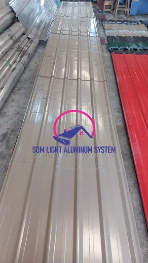 Aluminum Roofing Sheet Oven Bake Material Quality 0.55a