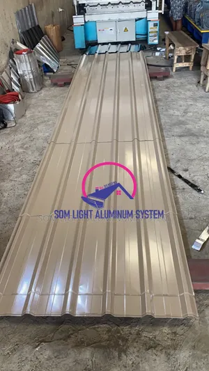 Aluminum Roofing Sheet Oven Bake Material Quality 0.55a