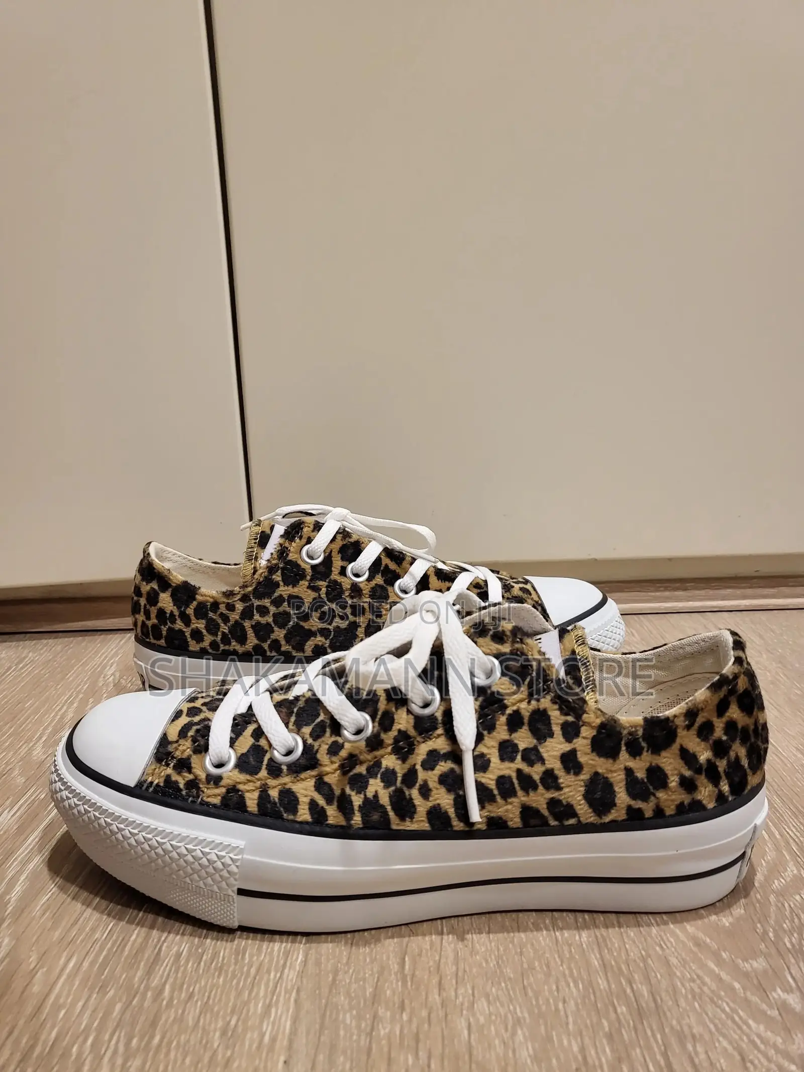 Original Converse Leopard Print High Quality