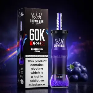 Crownbar Al Fakher Blueberry Gum 6mg E Hose X Disposable Vape