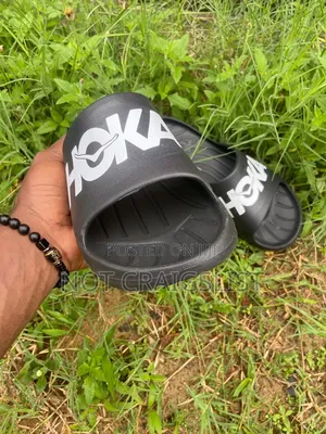 Hoka Slides Size 42 Black | Clearance Sale + Free Delivery (Ikorodu)