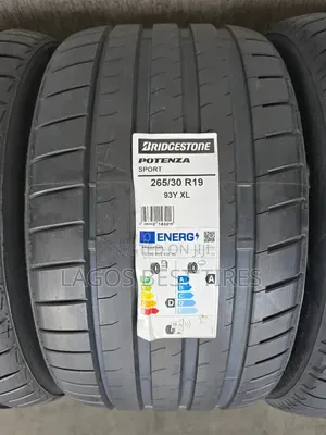 Brand New Bridgestone Potenza Sport (265/30 R19 93y Xl)