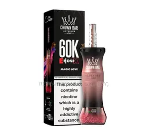 Crown Bar Al Fakher Magic Love Puffs E Hose X Disposable Vape