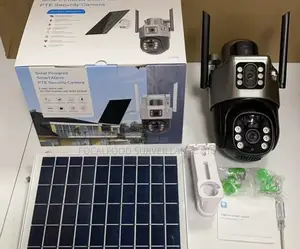 Dual Lens 4g Solar PTZ Camera – V380
