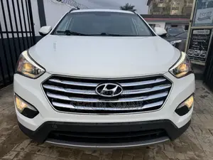 Hyundai Santa Fe Limited 4dr SUV AWD (3.3L 6cyl 6A) 2015 White