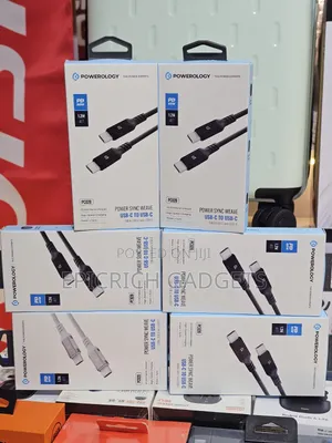 Powerology Pc020 Usb-C to Usb-C Pd 60w Fast Charge Cable 1.2m