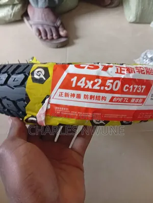 Electric Bike Tire 14x 2.50 (Tubeless)