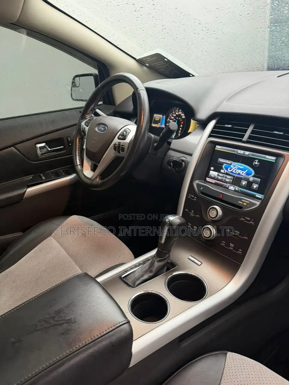 Ford Edge 2012 Silver
