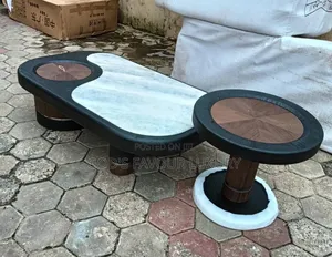 Modern Center Table and Side Stool