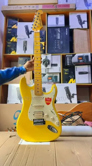 Bullfighter Yellow Colour Electric Guitar 6 Strings