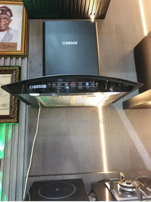 Quality Bosch 60cm Curved Smart Automatic Digital Heat Extractor Etc.