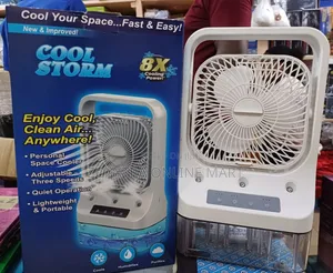 8x Air Cool Storm Fan With Humidifier