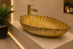 High Quality Gold Vanity Basin