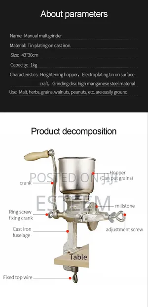 Hand Crank Grinder