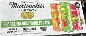 Martinelli’S Sparkling Juice Variety Pack 18 X 250ml Imported Cans