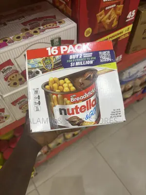 Nutella Go! Breadsticks With Hazelnut Spread 16 X 52g Snack Pack