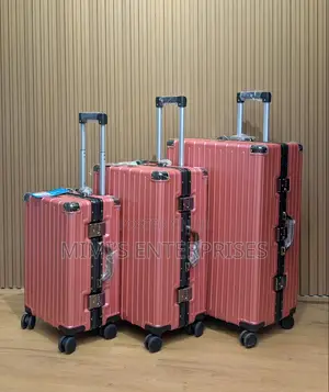 Hard Shell Aluminum Luggage Set of 3