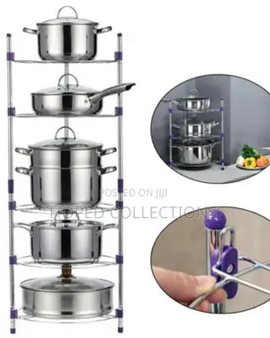 5 Tier Pot Rack