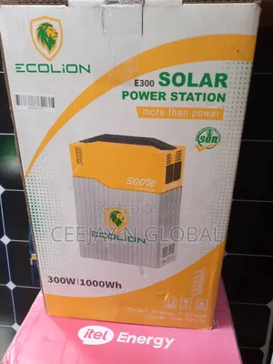 Solar Ecolion 300w 1000wh Lithium Generator
