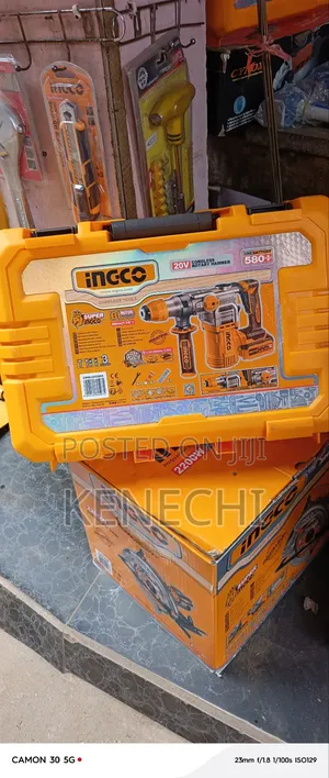 Cordless Rotary Hammer Ingco 28mm