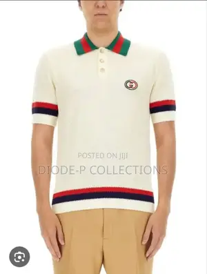 Gucci Collar Neck Polo T-Shirt