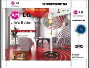 Brand New Standing Fan _ Strong Breeze and Low Noise
