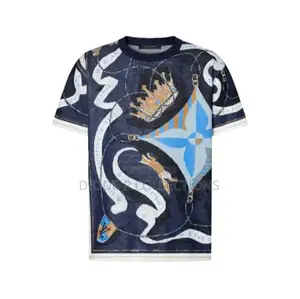 Louis Vuitton Round Neck Polo T-Shirt