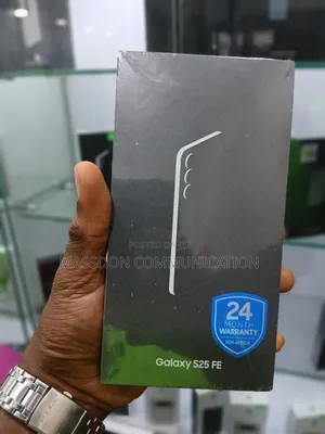 New Samsung Galaxy S25 FE 256 GB Black