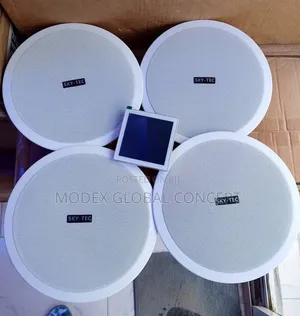 Sky-Tec 4 in 1 Ceiling Speaker With Wall Bluetooth Amplifier