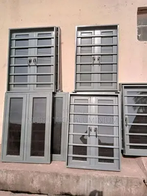Grey Casement Window
