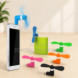 Android/iPhone 2-In1 (Otg) Mini Mobile Phone Fan