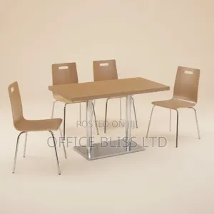 Restaurant Cafe Bentwood Rectangular Table Chairs