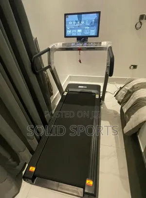 5 Horsepower Treadmill Machine With Mirror Screen 150kg User Weight
